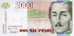 2000 Kolumbijos pesų.