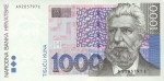 1000 Kroatijos kunų.