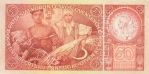 50 Čekoslovakijos kronų.
