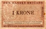 1 Danijos krona.