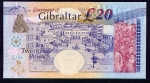 20 Gibraltaro svarų.