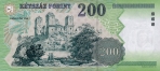 200 Vengrijos forintų.