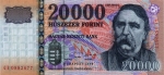 20000 Vengrijos forintų.