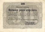 30 Vengrijos pengų.