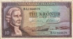 10 Islandijos kronų.
