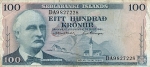 100 Islandijos kronų.