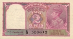 2 Indijos rupijos. 