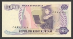10000 Indonezijos rupijų. 
