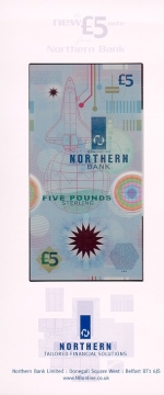 5 Šiaurės Airijos svarai.
