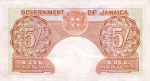 5 Jamaikos šilingai.