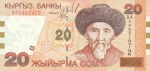 20 Kirgizijos somų. 