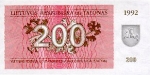 200 Lietuvos talonų.