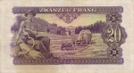 20 Liuksemburgo frankų.