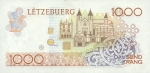 1000 Liuksemburgo frankų.