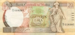 20 Maltos lirų.