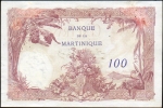 100 Martinikos frankų.