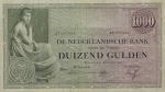 1000 Olandijos guldenų.