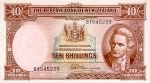 10 Naujosios Zelandijos šilingų.
