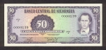 50 Nikaragvos kordobų.