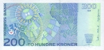 200 Norvegijos kronų.