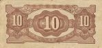 10 Prancūzijos Polinezijos ir Okeanijos šilingų.