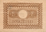 20 Rumunijos lėjų.