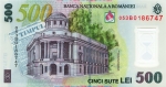 500 Rumunijos lėjų.
