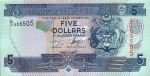 5 Saliamono salų doleriai. 