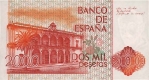 2000 Ispanijos pesetų.
