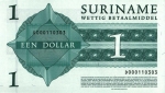 1 Surinamo doleris.