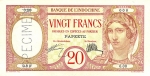 20 Taičio frankų.
