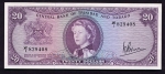 20 Trinidado ir Tobago dolerių.