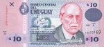 10 Urugvajaus pesų.