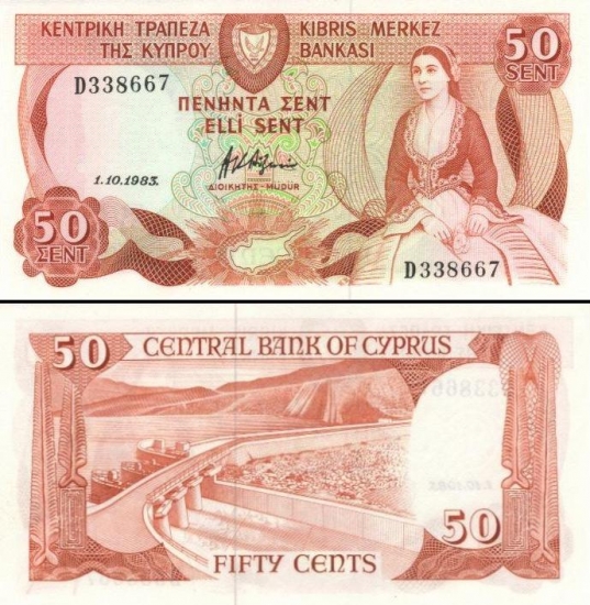 50 Kipro centų.