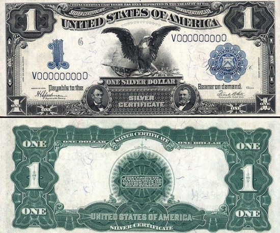 1 JAV doleris.