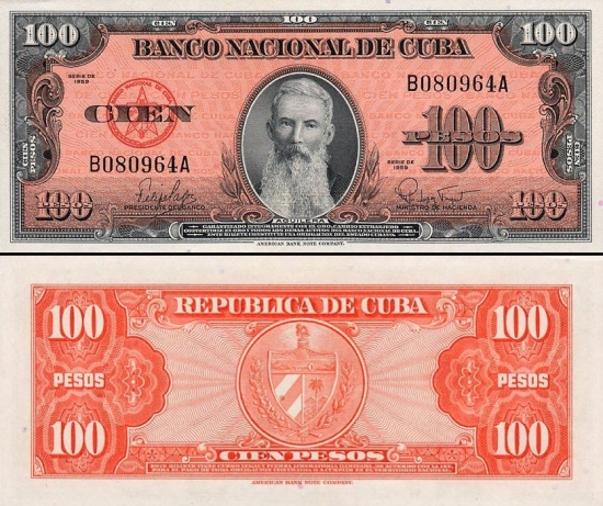 100 Kubos pesų.
