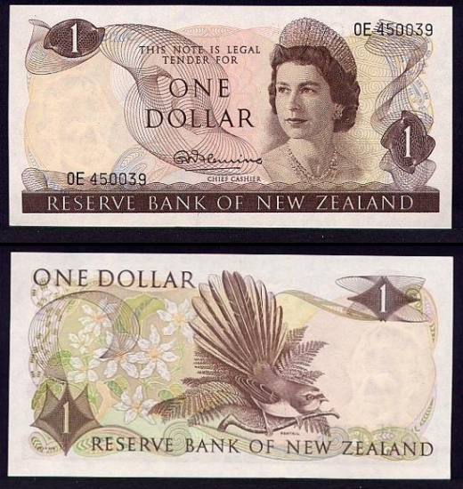1 Naujosios Zelandijos doleris.