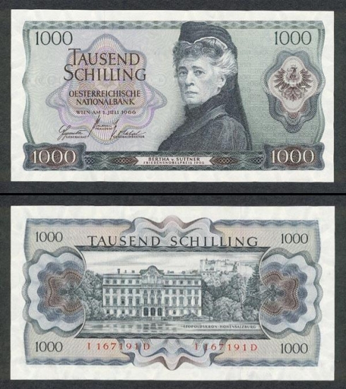 1000 Austrijos šilingų.