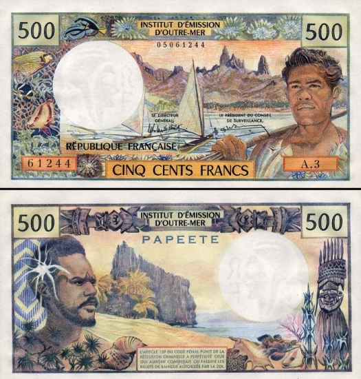 500 Taičio frankų.