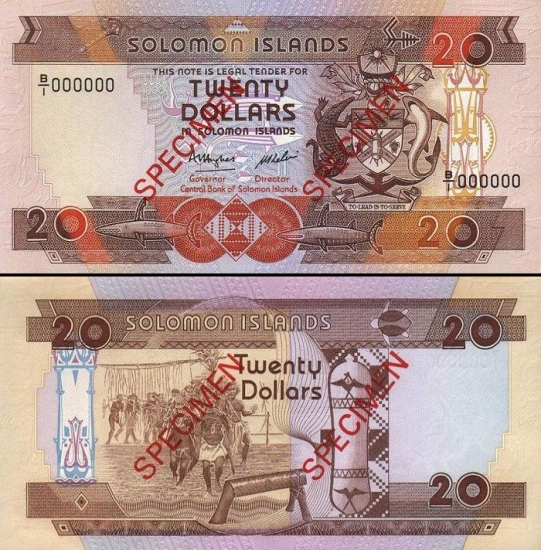 20 Saliamono salų dolerių.