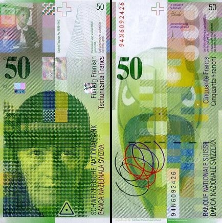 50 Šveicarijos frankų.