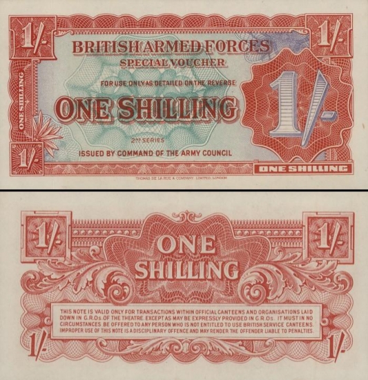 1 Didžiosios Britanijos šilingas.